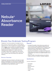 Lonza Nebula Absorbance Reader