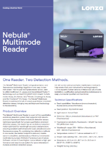 Lonza Nebula Multimode Reader