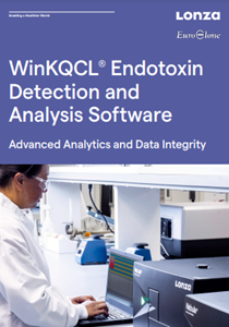 Lonza WinKQCL® Endotoxin Detection and Analysis Software